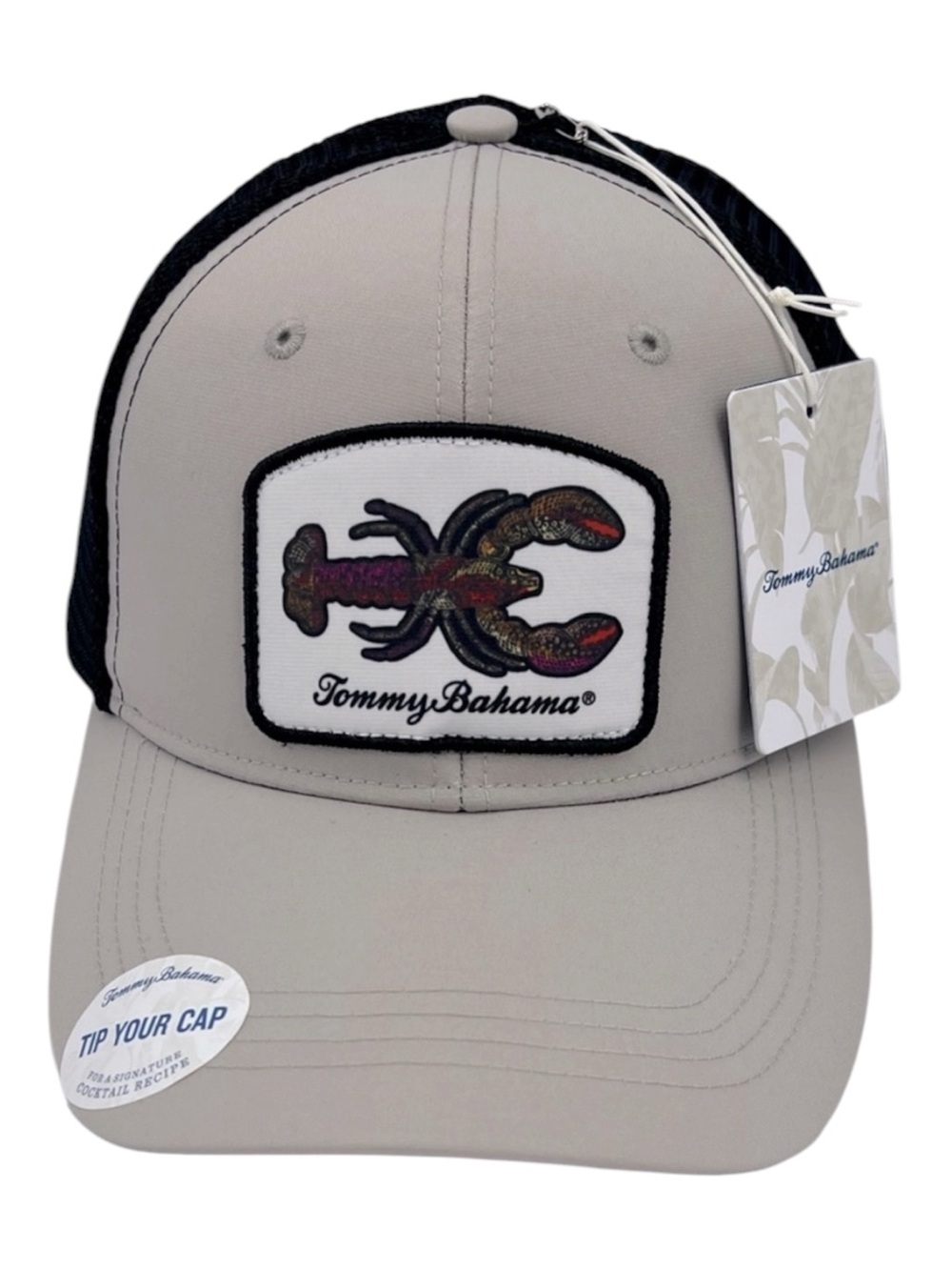 🆕 Tommy Bahama Lobster Patch Trucker  Hat